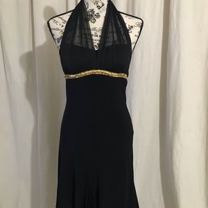 Halter neck party dress